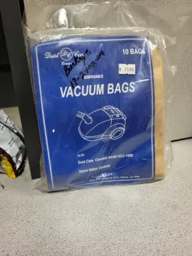 DCC-1000 DUST CARE Canister Paper Bags Pack Maker DCC-1000 DUST CARE Canister Paper Bags Pack Maker