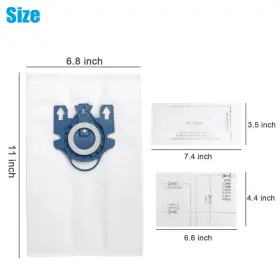Fjm-gn EEEKIT Vacuum Cleaner Dust Bags Filter Miele #3
