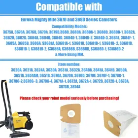 767791203651 EIFRTHE Pack Micro Filtration Vacuum Bags Eureka #2