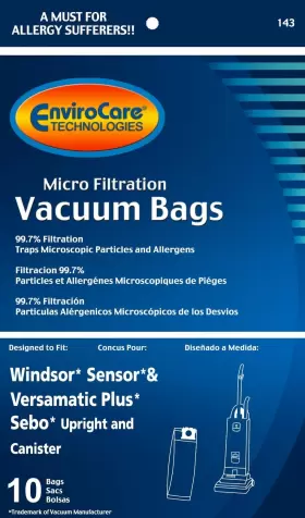 836301000704 ENVIROCARE Micro Filtration Vacuum Cleaner Dust #2 836301000704 ENVIROCARE Micro Filtration Vacuum Cleaner Dust #2
