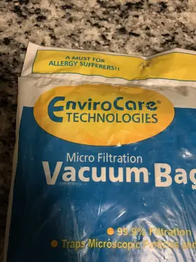 836301003293 ENVIROCARE Hoover Windtunnel Allergy Vacuum Bag #3