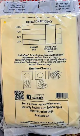 Royal ENVIROCARE Upright Allergy Microfiltration Vacuum Bags #2