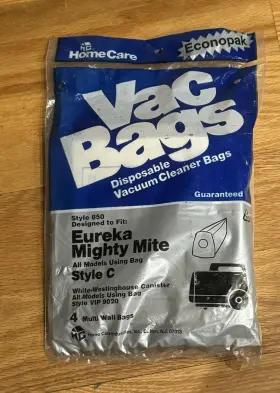 Style-c EUREKA Mighty Mite Care Vac Bags Wall Style-c EUREKA Mighty Mite Care Vac Bags Wall