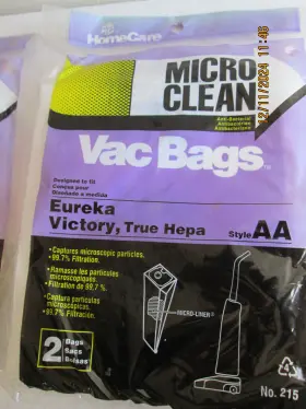 Enviro EUREKA Homecare Micro Cleanvac Bags Victory Vac Pack #2 Enviro EUREKA Homecare Micro Cleanvac Bags Victory Vac Pack #2