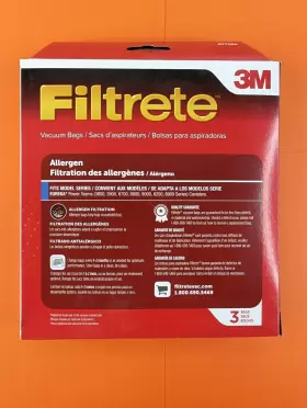 13692 EUREKA Filtrete Vacuum Cleaner Bags Box Allergen #2 13692 EUREKA Filtrete Vacuum Cleaner Bags Box Allergen #2