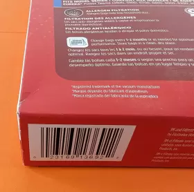 13692 EUREKA Filtrete Vacuum Cleaner Bags Box Allergen #3 13692 EUREKA Filtrete Vacuum Cleaner Bags Box Allergen #3