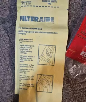57699 EUREKA Filter Aire Vacuum Cleaner Bags #3