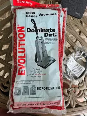 6000 EVOLUTION Micro Filtration Vacuum Bags Prestige