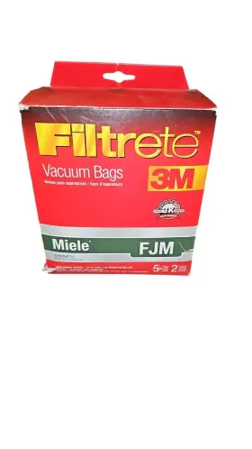 68704-2 FILTRETE Vacuum Bags Miele Fjm Filters Synthetic