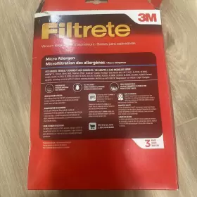68710A FILTRETE Oreck Vacuum Bags Pack Micro Allergen Collect #3 68710A FILTRETE Oreck Vacuum Bags Pack Micro Allergen Collect #3