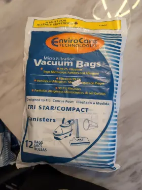 738EC FITS FOR ENVIROCARE Micro Filtration Vacuum Bags