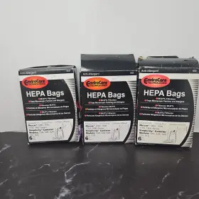 RC-1500S FITS FOR ENVIROCARE Hepa Bags Riccar Simplicity