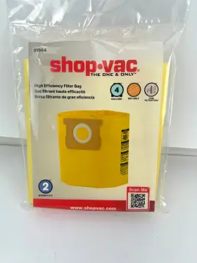 50901-64 FITS FOR SHOP VAC Vacuum Bags High Efficiency Filter 50901-64 FITS FOR SHOP VAC Vacuum Bags High Efficiency Filter