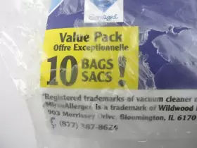 MA3213 FRESH AIRE Coach Vac Pack Pro Team Vacuum Bags #2