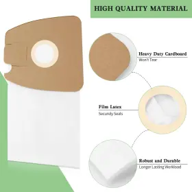 744759311900 FUNMIT Vacuum Bags Eureka Mighty Mite Canisters #3