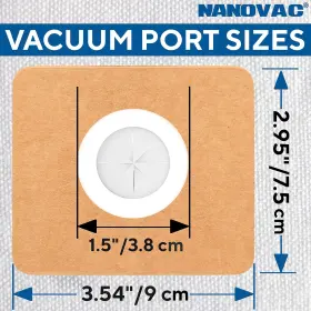 313026655605 GADGETNOVA Pack Micro Vac Bags Gallon #3