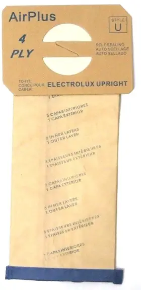 4PLY GARNIGR MAKER Bags Electrolux Upright Vacuum Cleaner