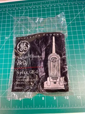 GE-1 GE Vaccum Cleaner Belt Contains Vacuum
