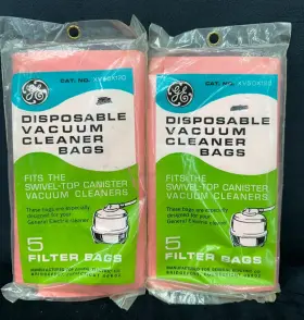 XV50X120 GENERAL ELECTRIC Ge Swivel Top Canister Vacuum Bags