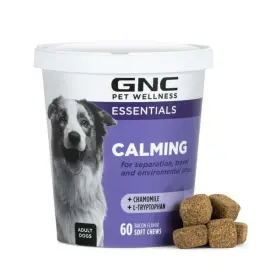 FF15592 GNC Dog Calming Chews Bacon Flavor