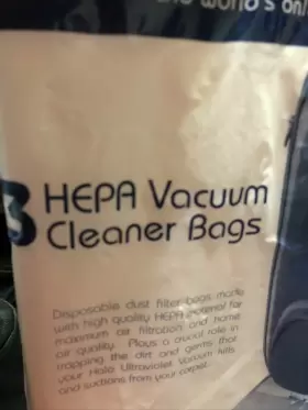 893751001095 HALO Hepa Vacuum Cleaner Bags Uv Ultraviolet #2