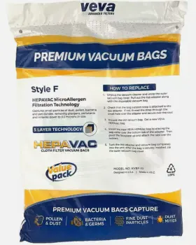 KBVF-10 HEPAVAC Filter Vacuum Bags #2