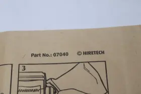 07040 HIRETECH Disposable Paper Dust Bag #3