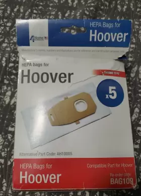 AH1000 HOOVER Hepa Bag Vacuum Total Canister #2