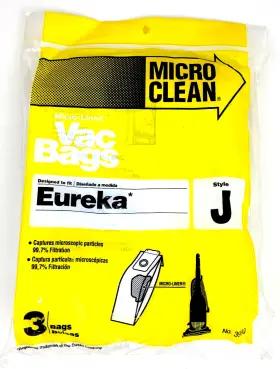 3990 HOME CARE INDUSTRIES Eureka Vacuum Bags Micro Liner