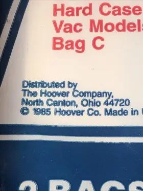 40100572 HOOVER Bag Vacuum Royal Devil Deluxe Upright Vac #2