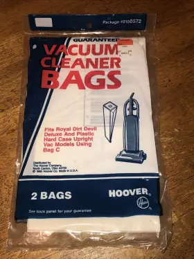 40100572 HOOVER Bag Vacuum Royal Devil Deluxe Upright Vac