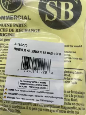 AH10270 HOOVER Vacuum Paper Bags Allergen Filtration Hushtone #3