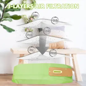 313018513562 IMPROVEDHAND Vacuum Bags Oreck #2 313018513562 IMPROVEDHAND Vacuum Bags Oreck #2