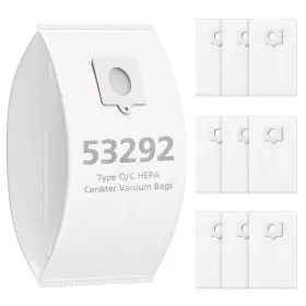 53292-10 ISINLIVE Pack Hepa Vacuum Bags Kenmore Canister