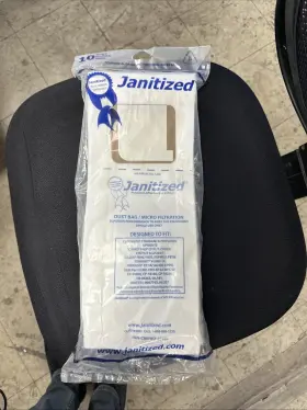 JAN-CMPRO-2 JANITIZED Vacuum Paper Bag