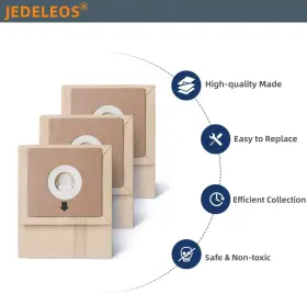 744759350930 JEDE DIRECT Dust Bags Bissell Zing Powerforce #2