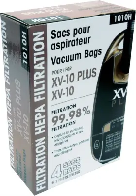 1010H JOHNNY VAC Microfilter Hepa Vacuum Bags Pack 1010H JOHNNY VAC Microfilter Hepa Vacuum Bags Pack