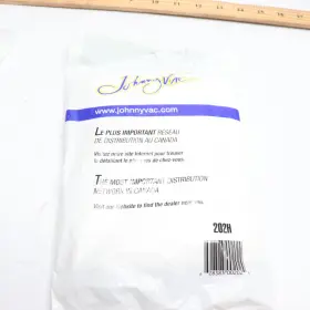 202H JOHNNY VAC Hepa Microfilter Vacuum Bag #3 202H JOHNNY VAC Hepa Microfilter Vacuum Bag #3