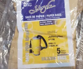N111 JOHNNY VAC Vacuum Paper Bags Pack Ghibli Wirlbel #3 N111 JOHNNY VAC Vacuum Paper Bags Pack Ghibli Wirlbel #3