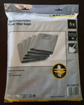 6.904-290 K-RCHER Karcher Paper Filter Bags Nt Me Advance