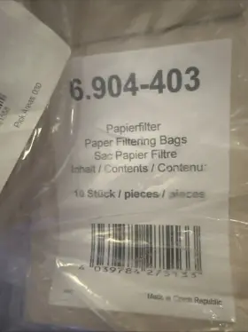 6904403 K-RCHER Karcher Vacuum Bags #2 6904403 K-RCHER Karcher Vacuum Bags #2
