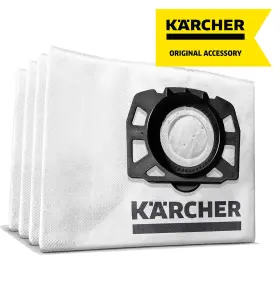 726084469709 K-RCHER Karcher Wd Fleece Filter Bags Vacuum Wi #3 726084469709 K-RCHER Karcher Wd Fleece Filter Bags Vacuum Wi #3