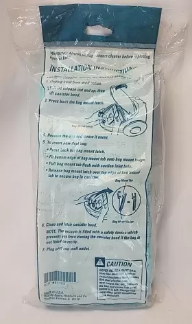 20-51195 KENMORE Canister Vacuum Bags Aire Micro Filtration #2