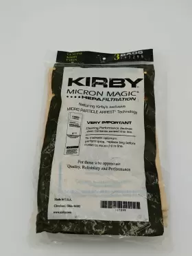197299 KIRBY Micron Magic Hepa Vacuum Filter Bags