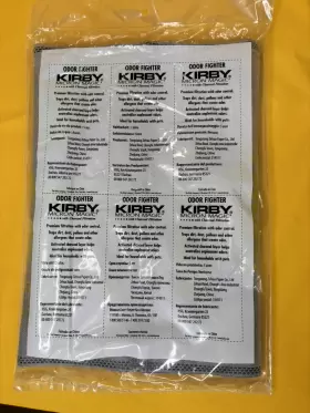 202816 KIRBY Vacuum Odor Fighter Micron Magic Bag Pack Twist #2