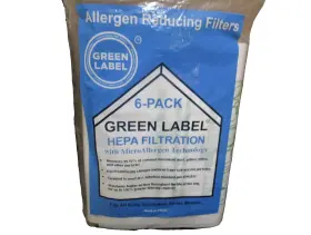 20480 KIRBY Hepa Vacuum Bags Pack Label