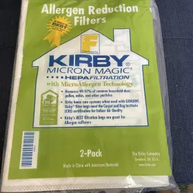 205808 KIRBY Allergen Reduction Filters Hepafiltration Micron