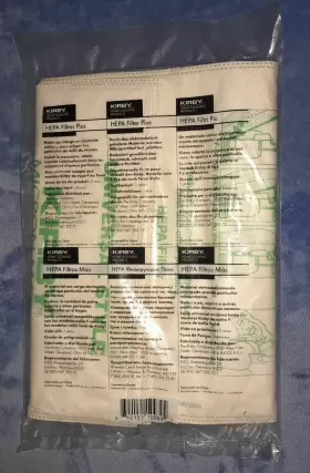 205814A KIRBY Micron Magic Hepa Filter Bags Twist Vacs #2