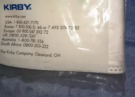 205814A KIRBY Micron Magic Hepa Filter Bags Twist Vacs #3