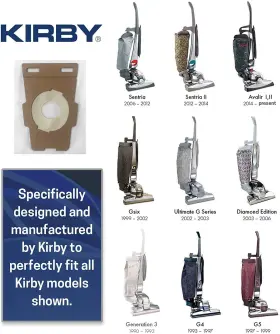 616469476531 KIRBY Sentria Vacuum Cleaner Bags #3